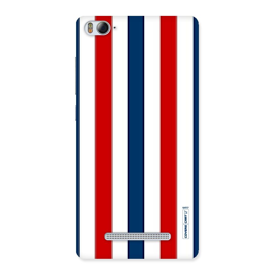 Tricolor Stripes Back Case for Xiaomi Mi4i