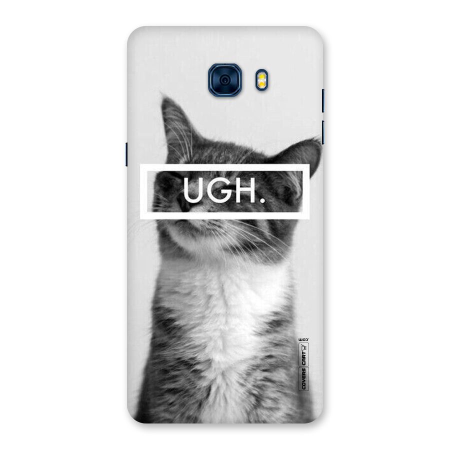Ugh Kitty Back Case for Galaxy C7 Pro