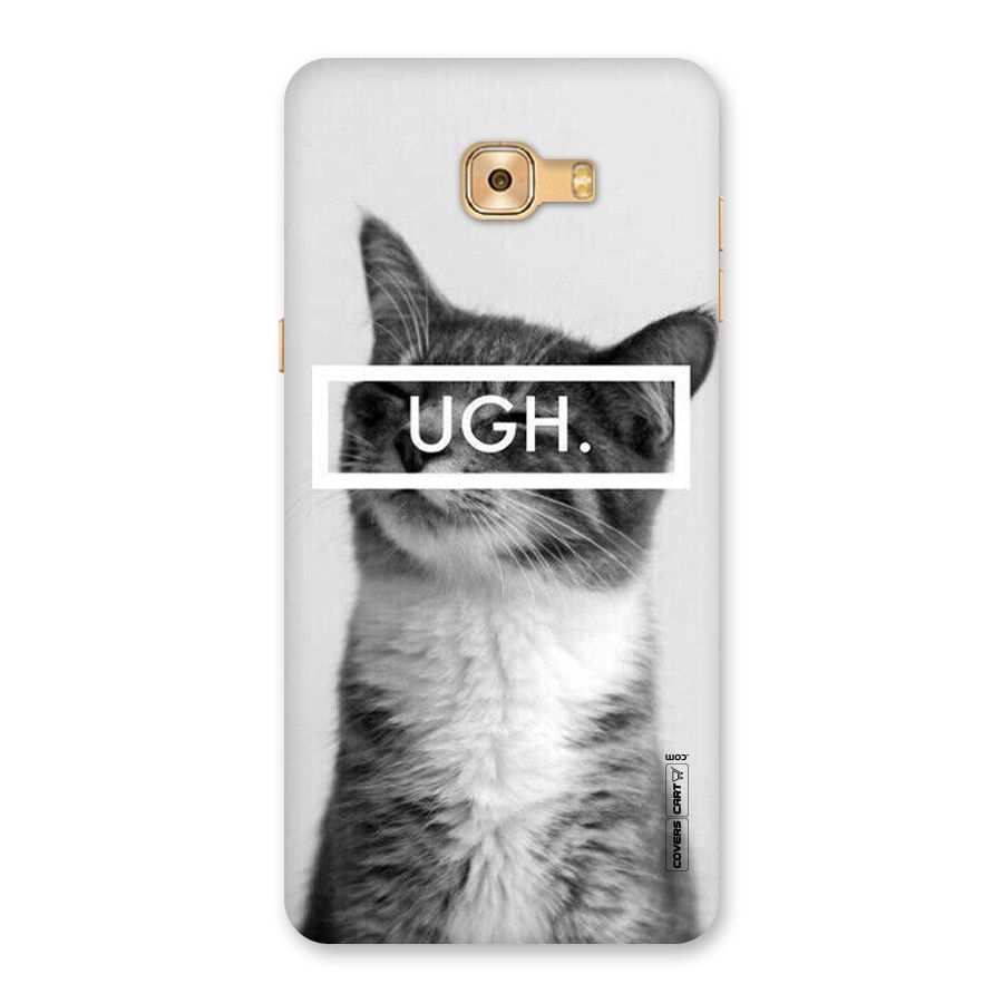 Ugh Kitty Back Case for Galaxy C9 Pro