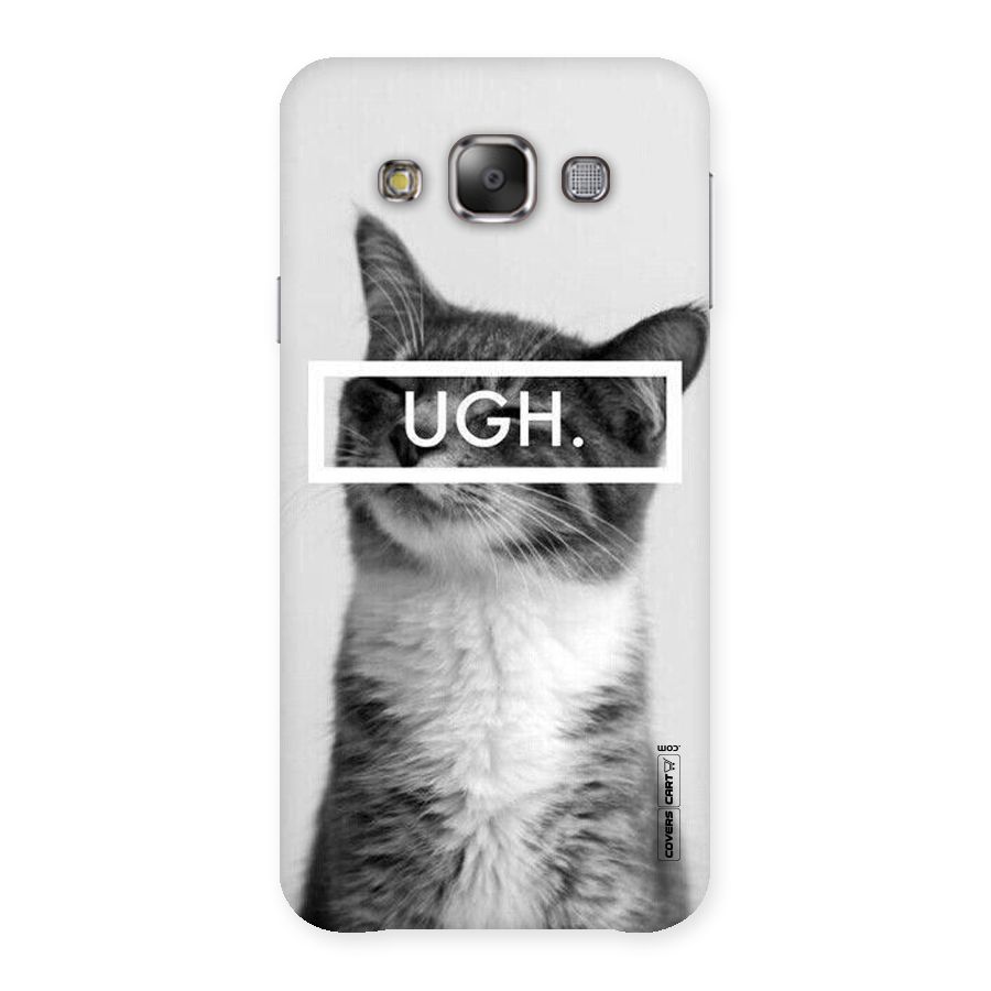 Ugh Kitty Back Case for Galaxy E7