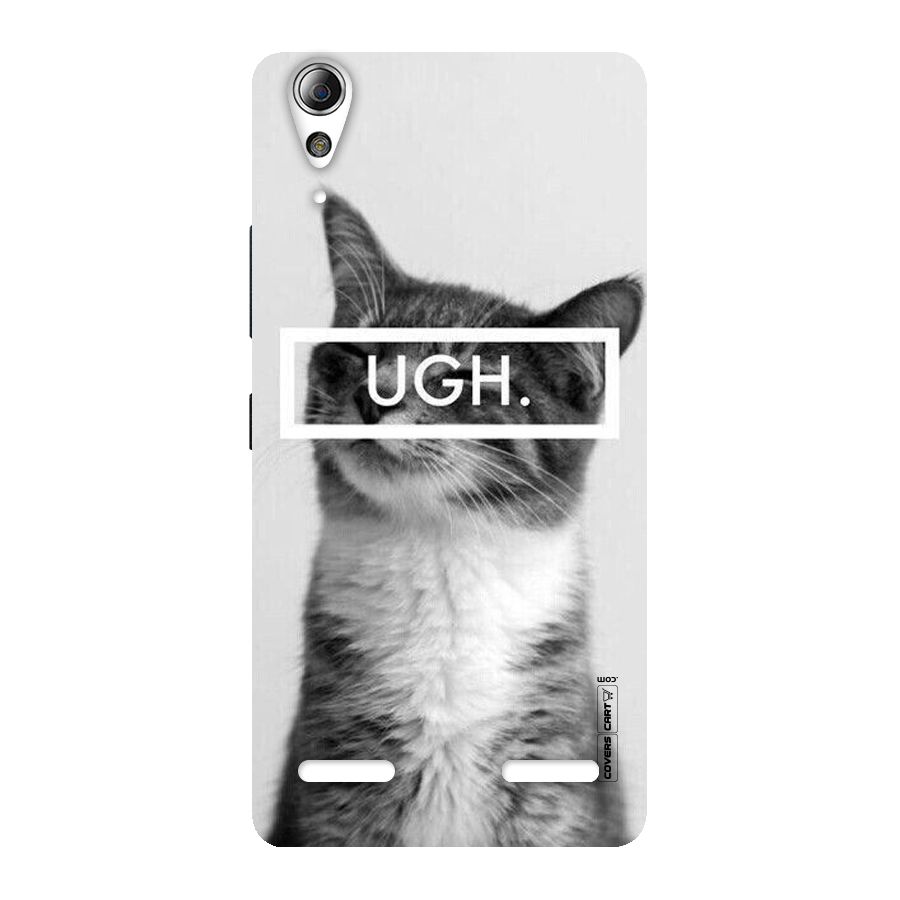 Ugh Kitty Back Case for Lenovo A6000 Plus