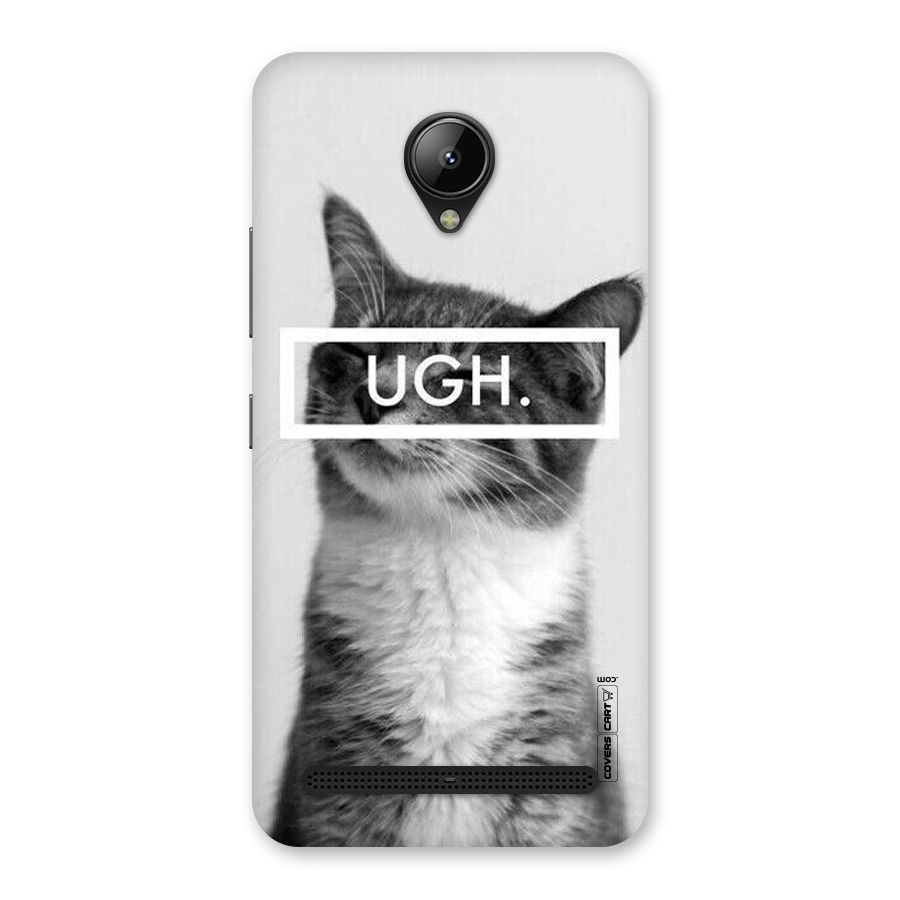 Ugh Kitty Back Case for Lenovo C2