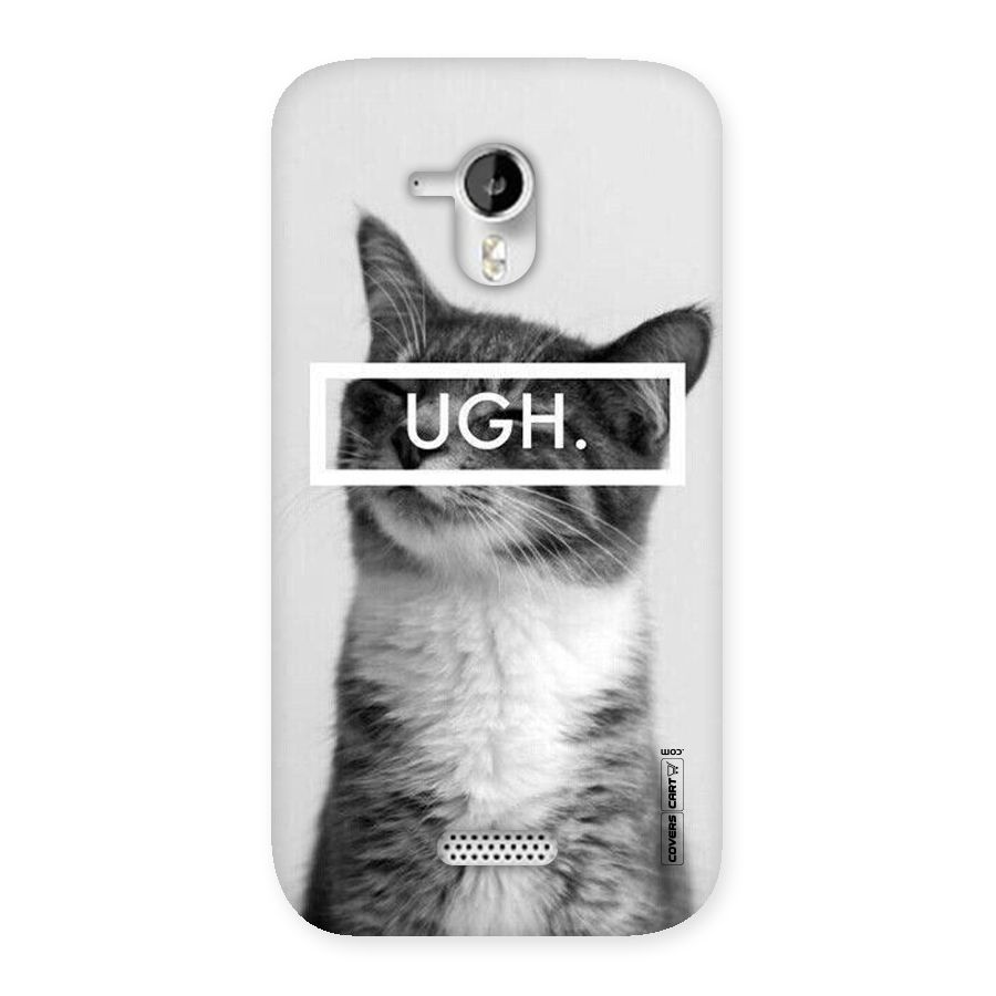 Ugh Kitty Back Case for Micromax Canvas HD A116