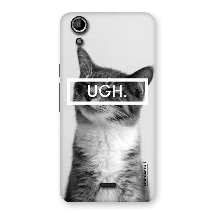 Ugh Kitty Back Case for Micromax Canvas Selfie Lens Q345