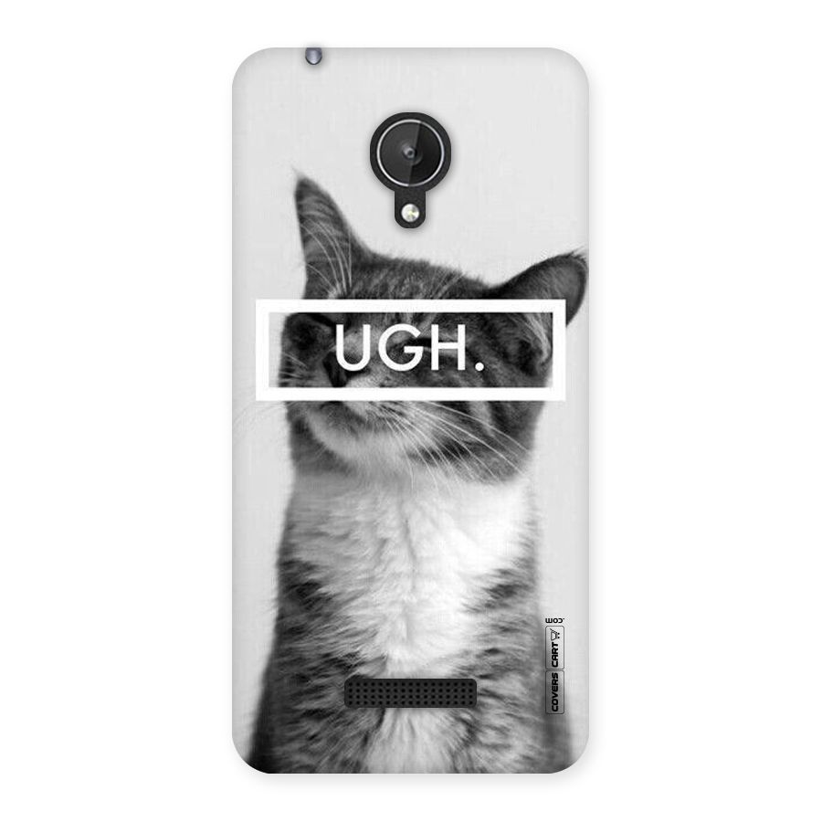 Ugh Kitty Back Case for Micromax Canvas Spark Q380