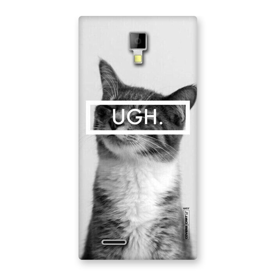Ugh Kitty Back Case for Micromax Canvas Xpress A99