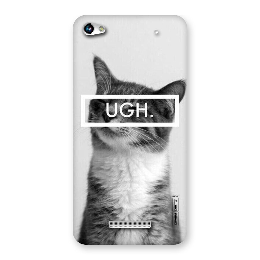 Ugh Kitty Back Case for Micromax Hue 2