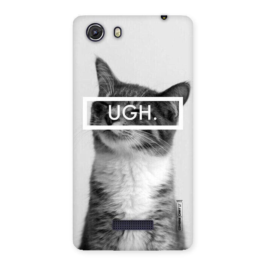 Ugh Kitty Back Case for Micromax Unite 3