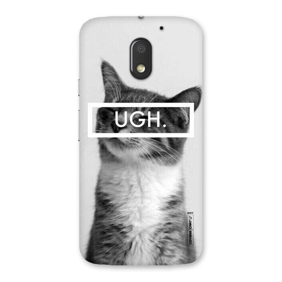 Ugh Kitty Back Case for Moto E3 Power