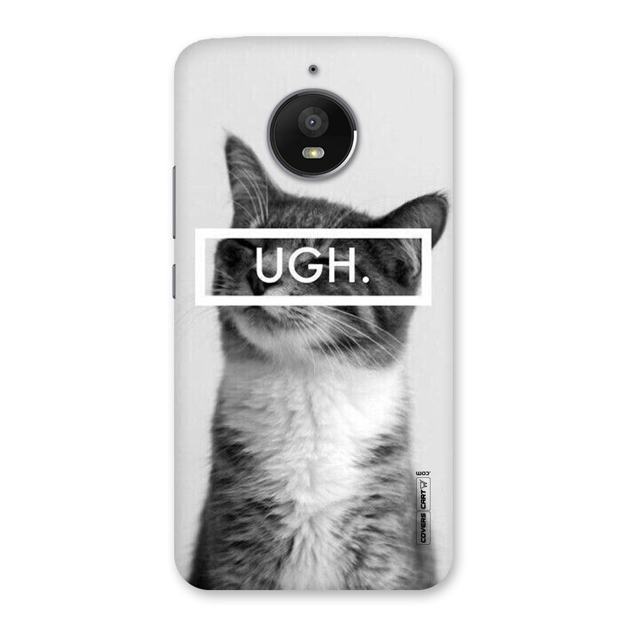 Ugh Kitty Back Case for Moto E4 Plus