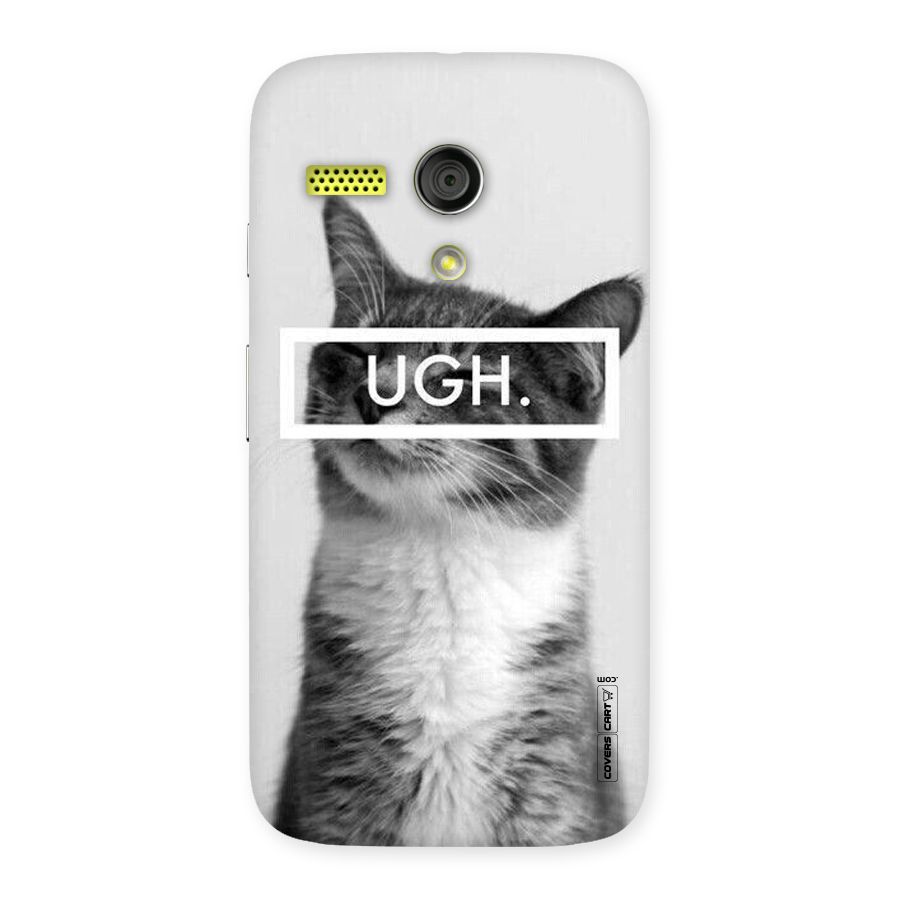 Ugh Kitty Back Case for Moto G