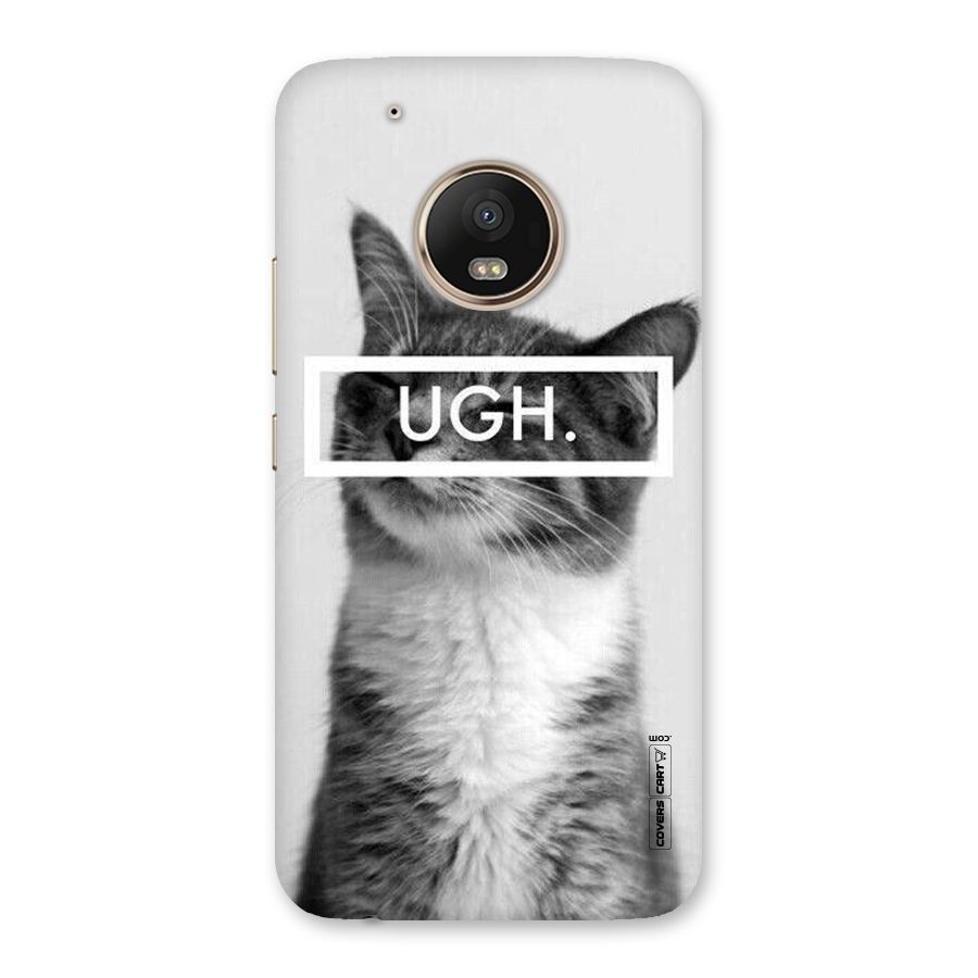 Ugh Kitty Back Case for Moto G5 Plus