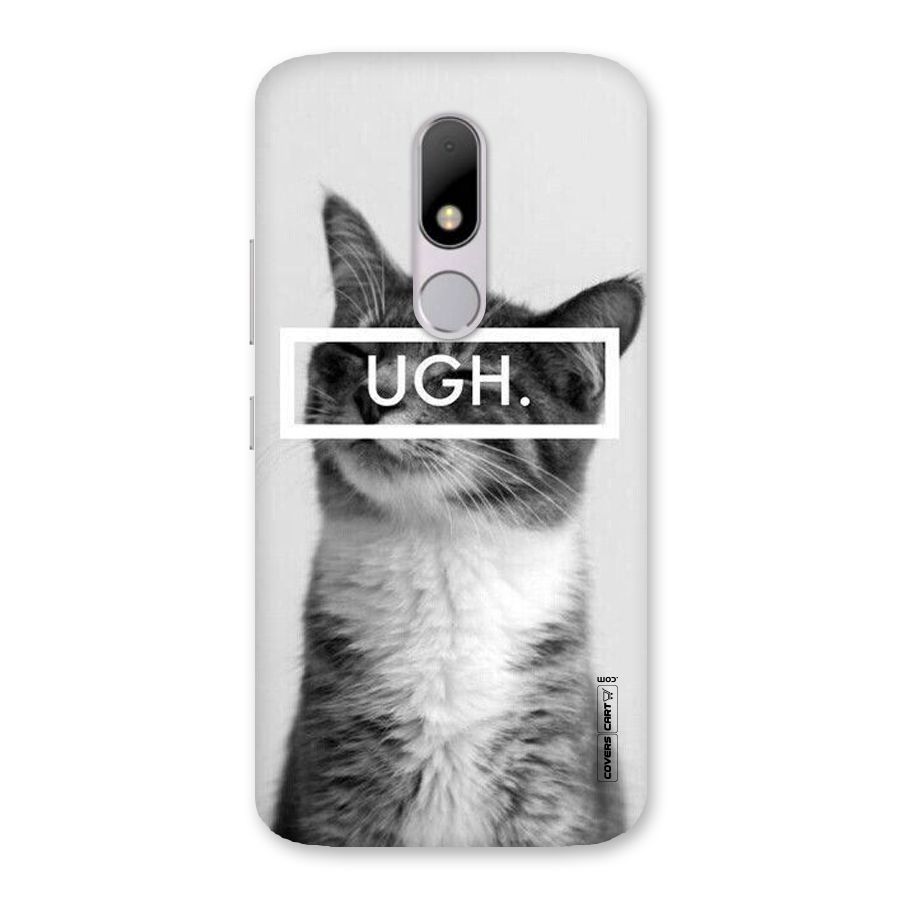 Ugh Kitty Back Case for Moto M
