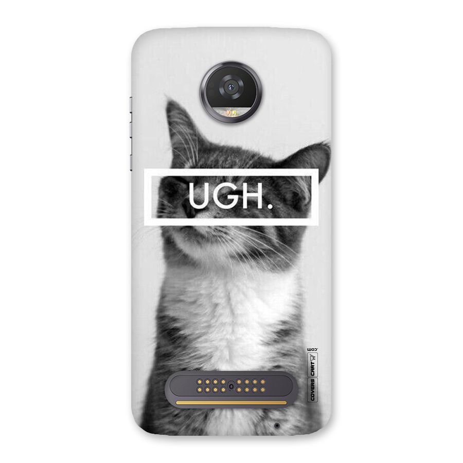 Ugh Kitty Back Case for Moto Z2 Play