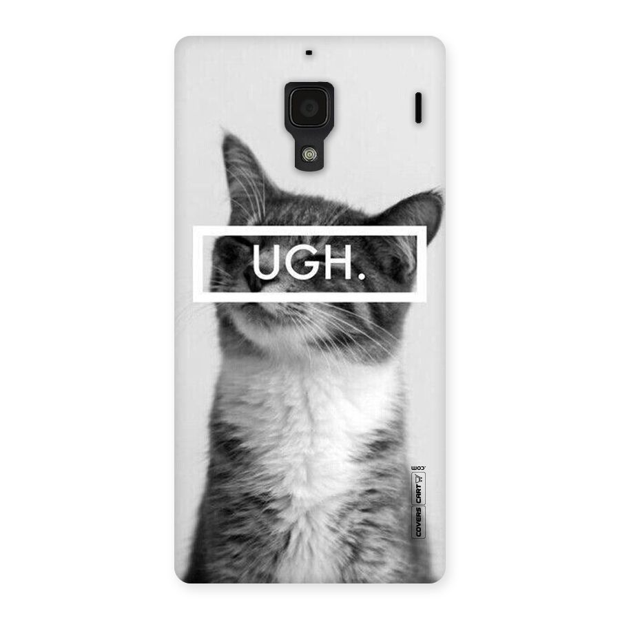 Ugh Kitty Back Case for Redmi 1S