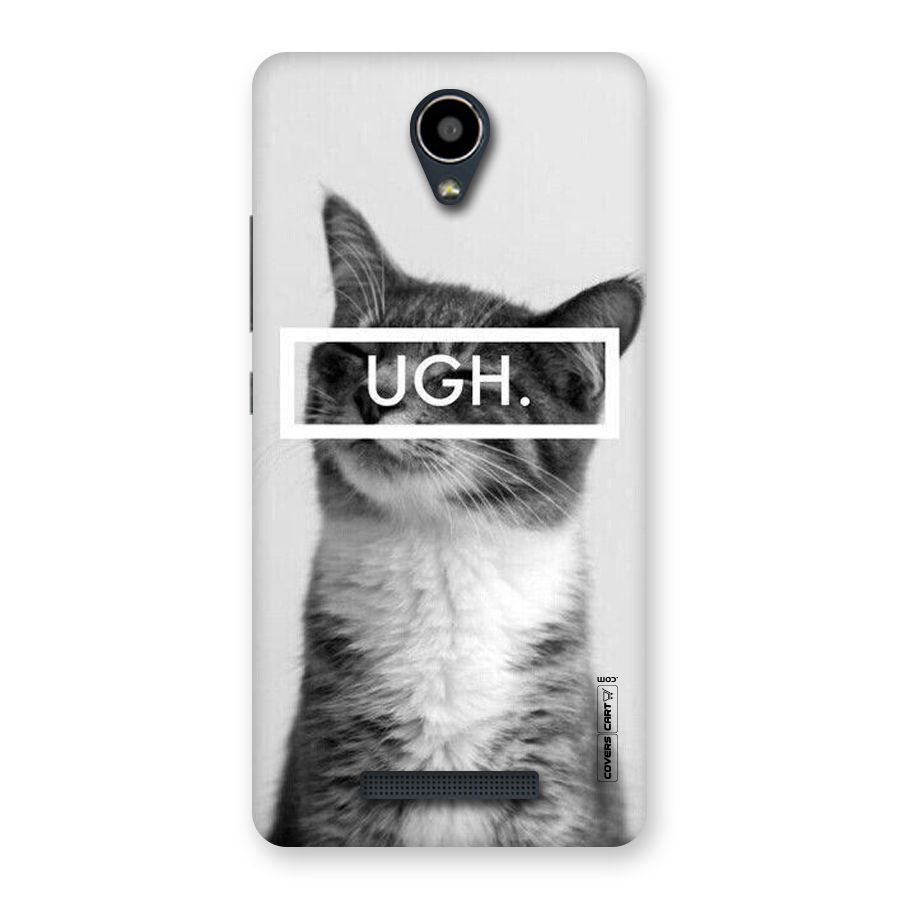 Ugh Kitty Back Case for Redmi Note 2