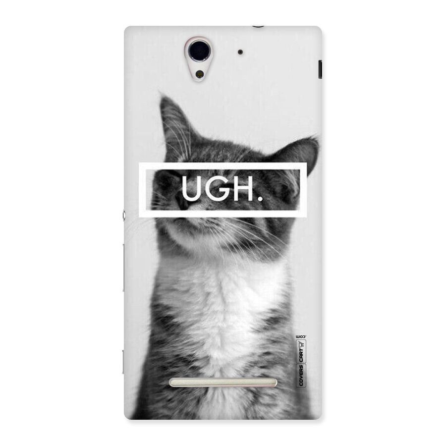 Ugh Kitty Back Case for Sony Xperia C3