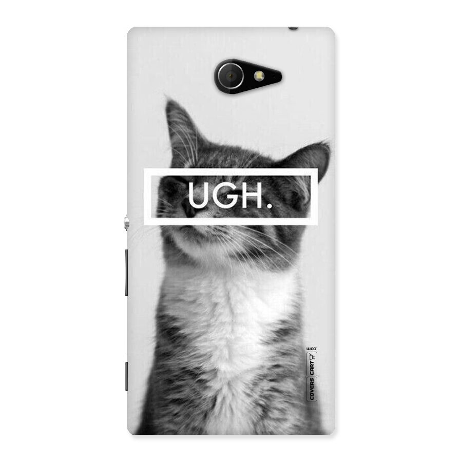 Ugh Kitty Back Case for Sony Xperia M2