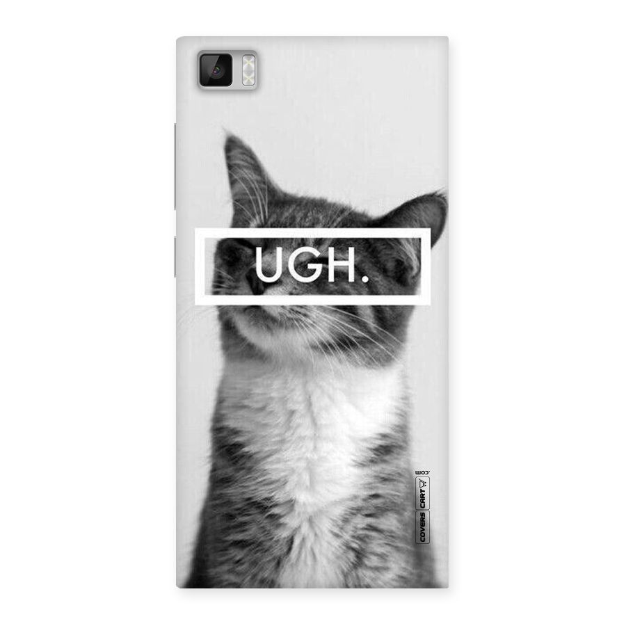 Ugh Kitty Back Case for Xiaomi Mi3