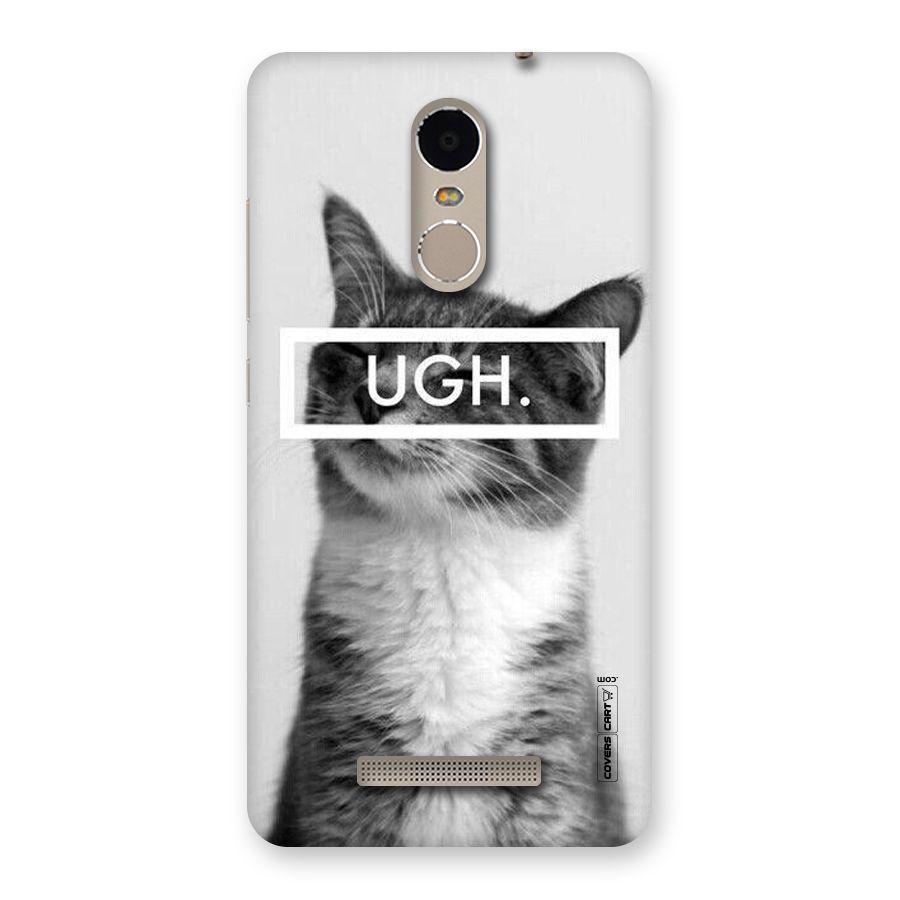 Ugh Kitty Back Case for Xiaomi Redmi Note 3
