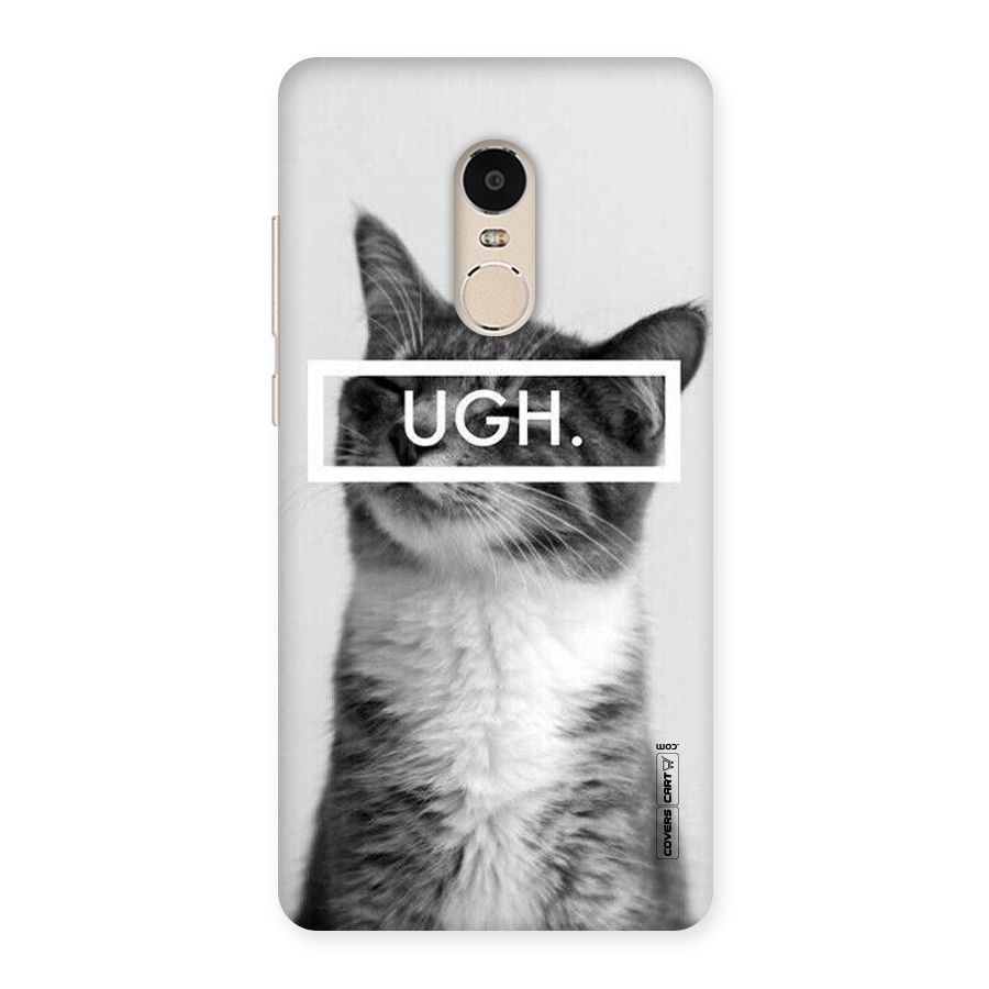Ugh Kitty Back Case for Xiaomi Redmi Note 4