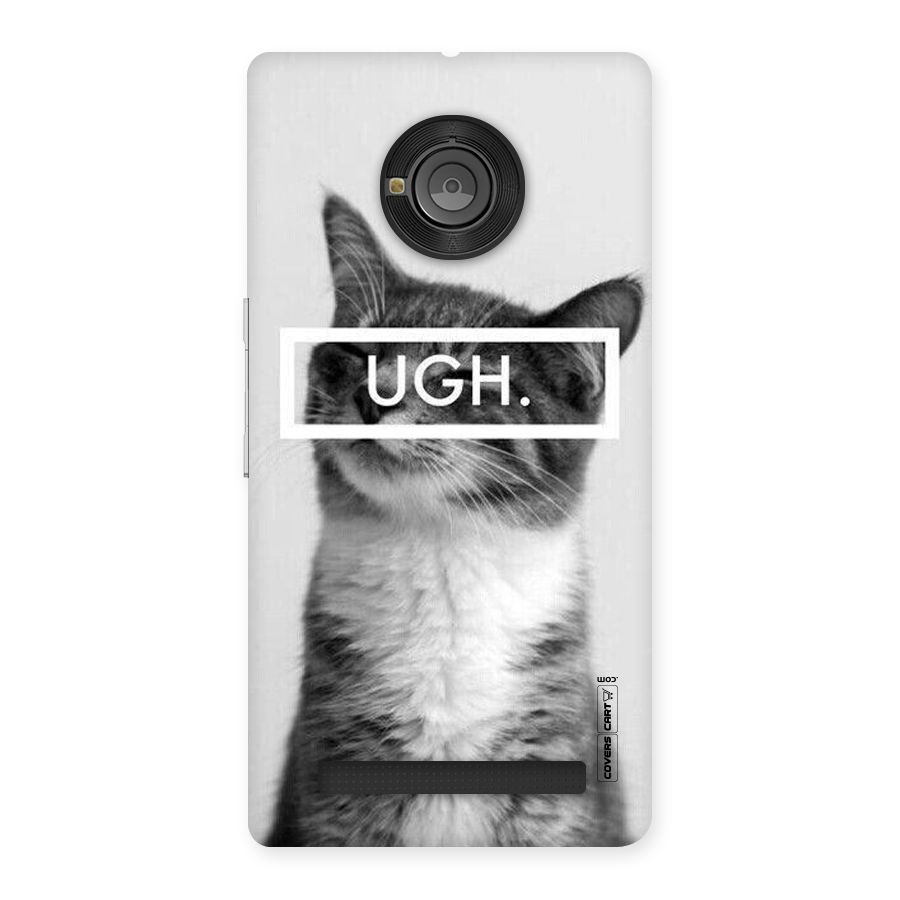 Ugh Kitty Back Case for Yu Yunique