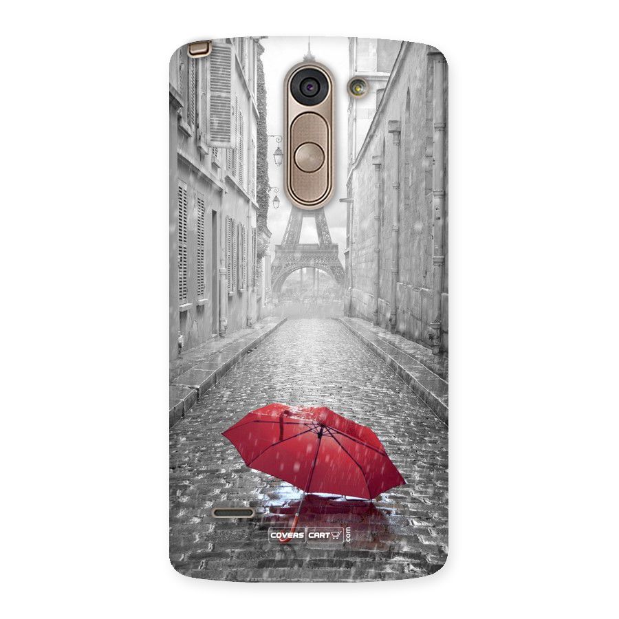 Umbrella Paris Back Case for LG G3 Stylus