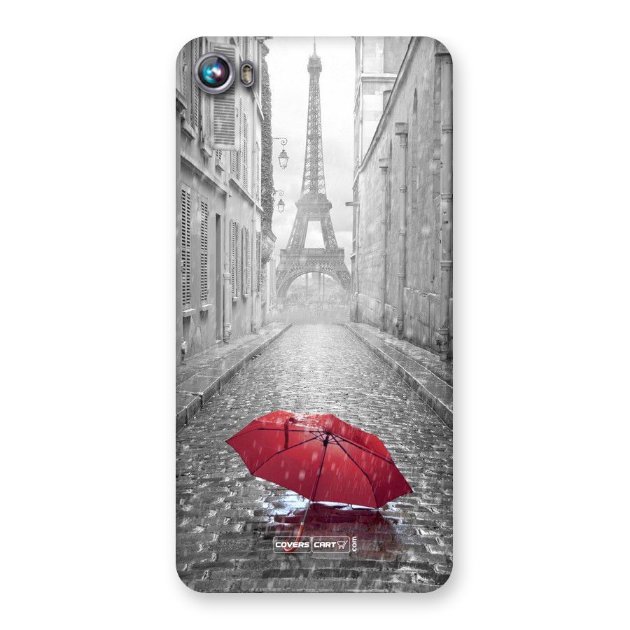 Umbrella Paris Back Case for Micromax Canvas Fire 4 A107