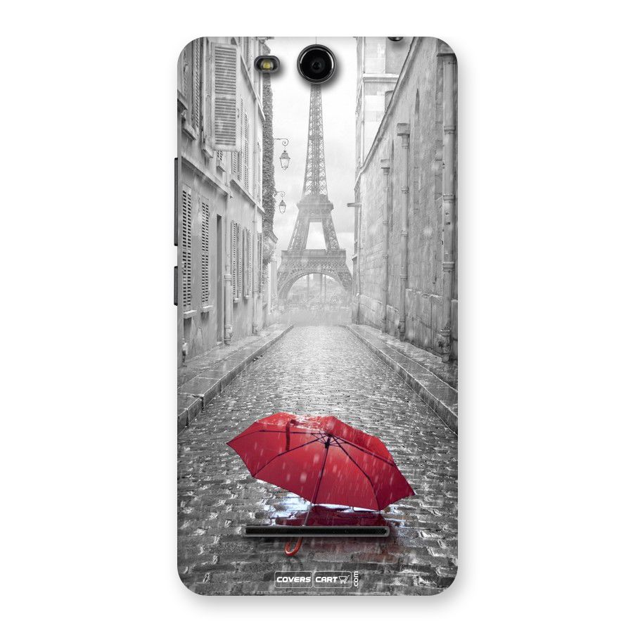 Umbrella Paris Back Case for Micromax Canvas Juice 3 Q392