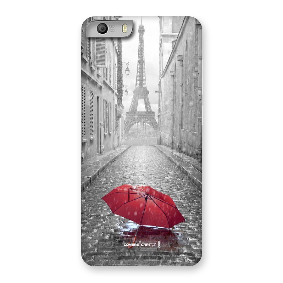 Umbrella Paris Back Case for Micromax Canvas Knight 2