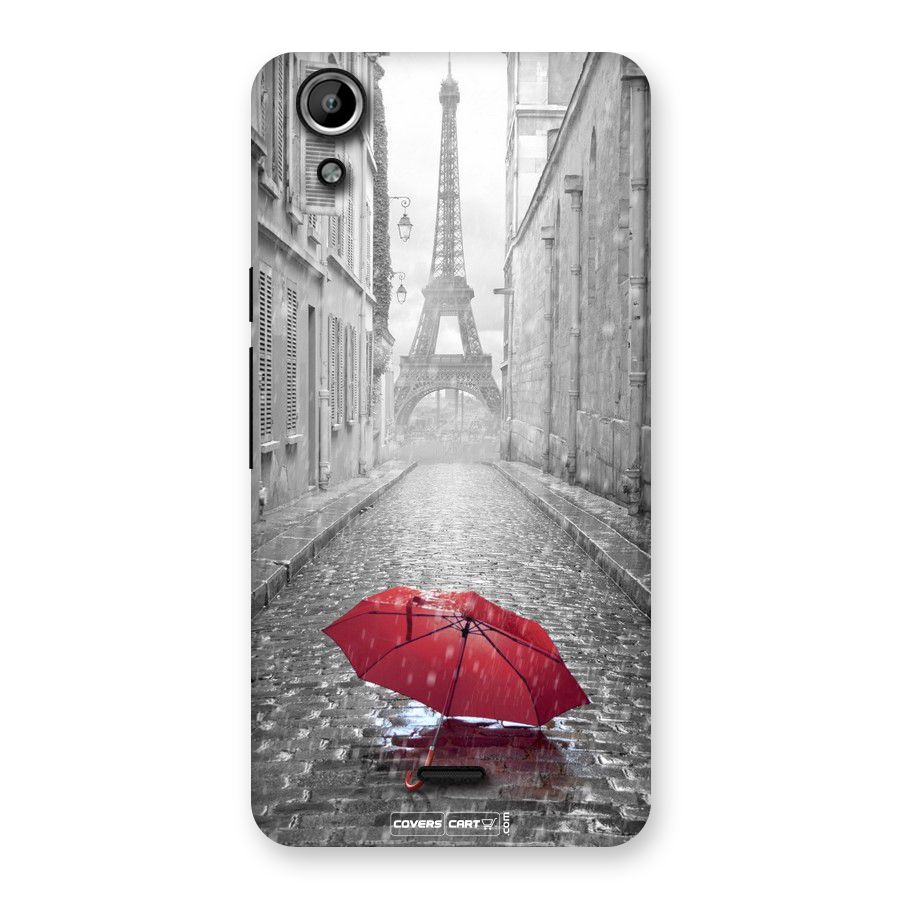Umbrella Paris Back Case for Micromax Canvas Selfie Lens Q345