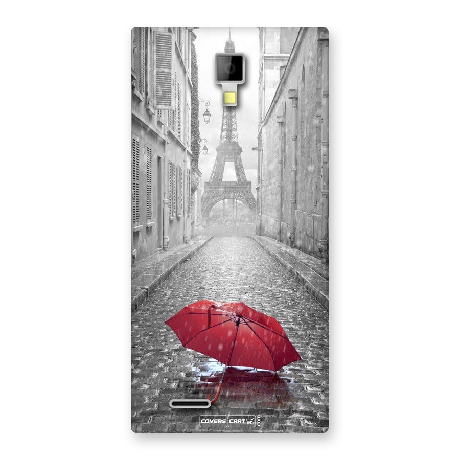 Umbrella Paris Back Case for Micromax Canvas Xpress A99