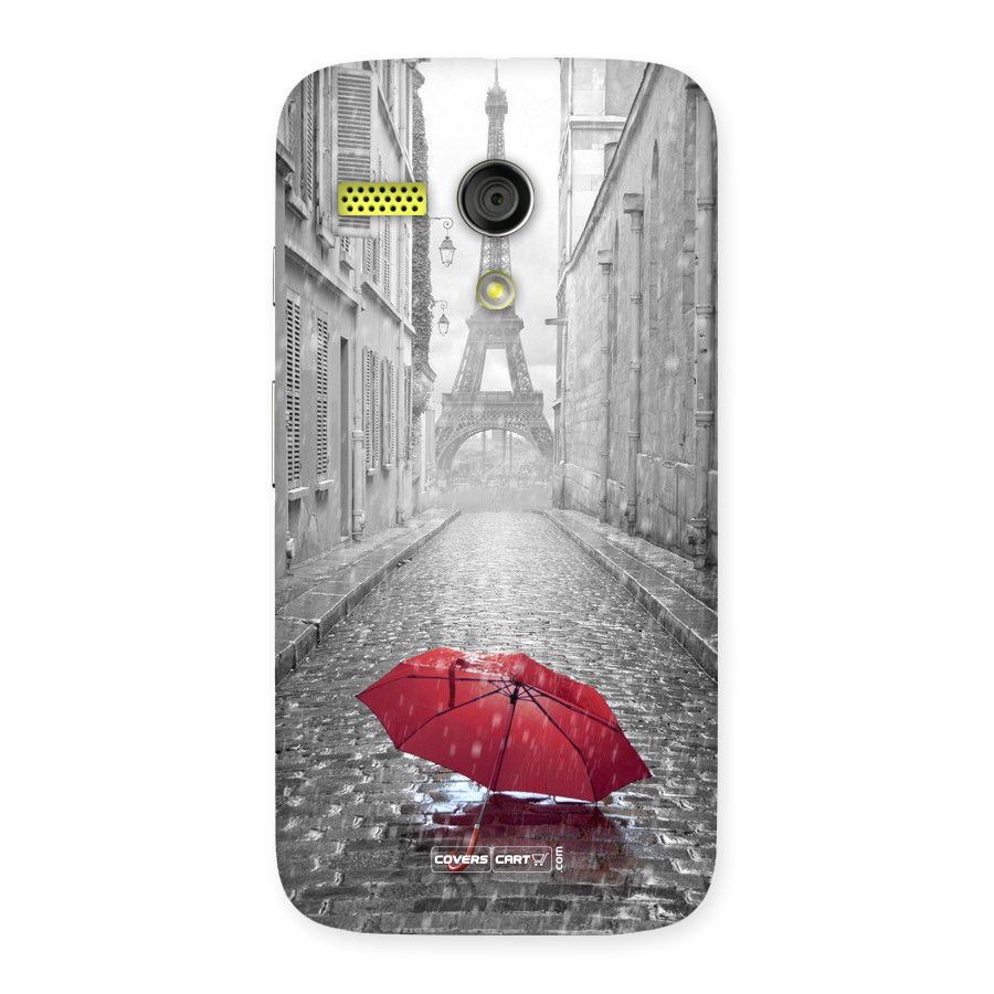 Umbrella Paris Back Case for Moto G
