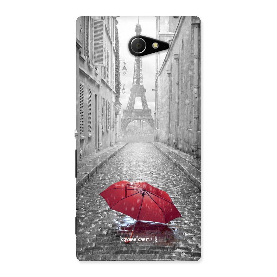Umbrella Paris Back Case for Sony Xperia M2