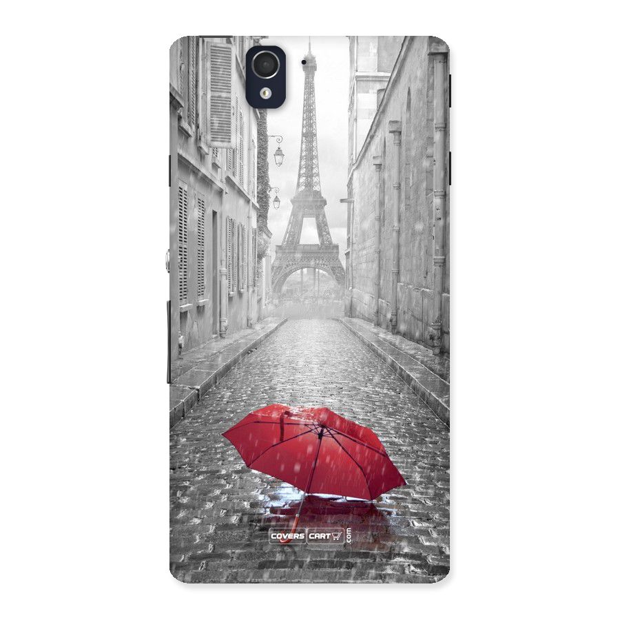 Umbrella Paris Back Case for Sony Xperia Z