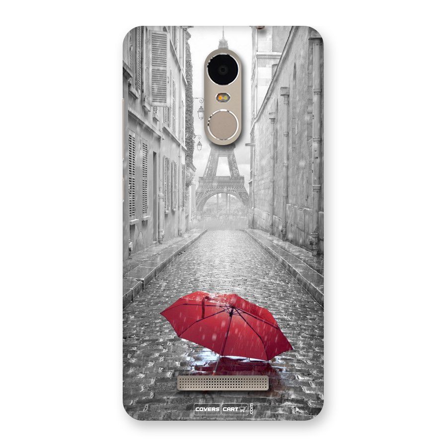 Umbrella Paris Back Case for Xiaomi Redmi Note 3