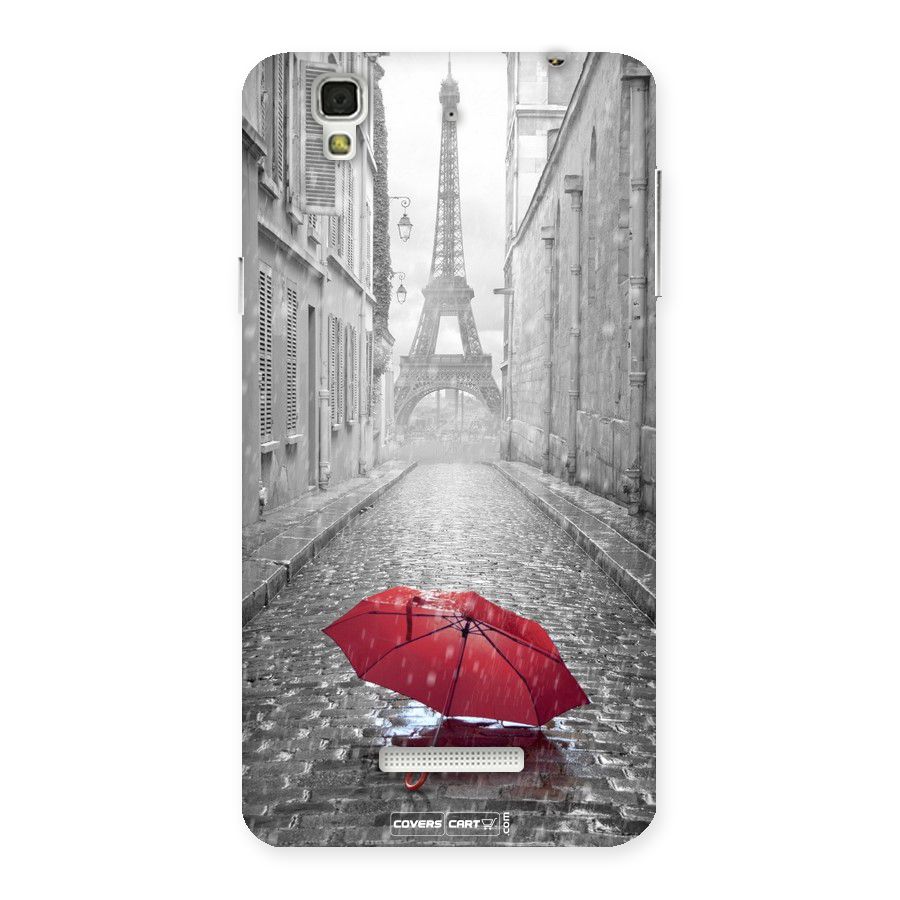 Umbrella Paris Back Case for Yu Yureka