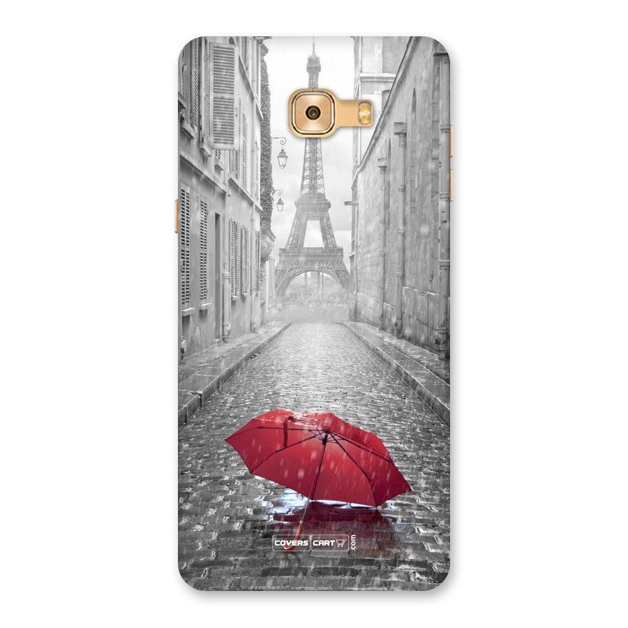 Umbrella Paris Back Case for Galaxy C9 Pro