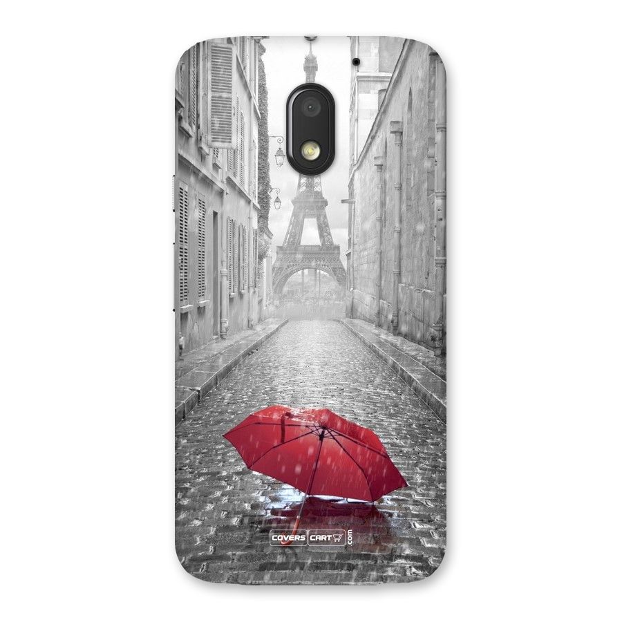 Umbrella Paris Back Case for Moto E3 Power