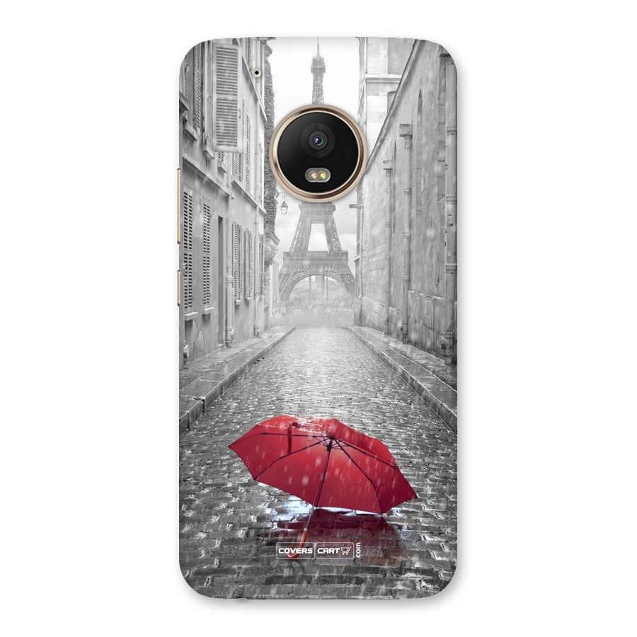 Umbrella Paris Back Case for Moto G5 Plus