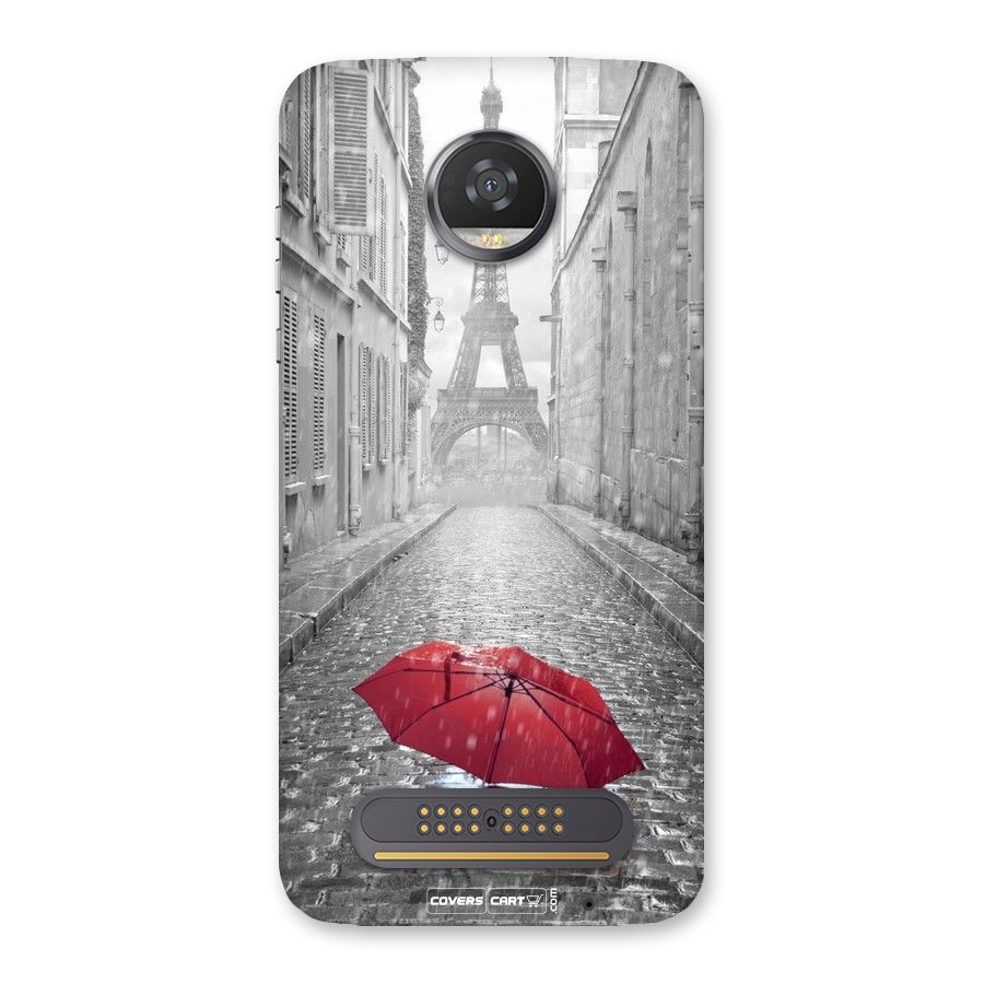 Umbrella Paris Back Case for Moto Z2 Play