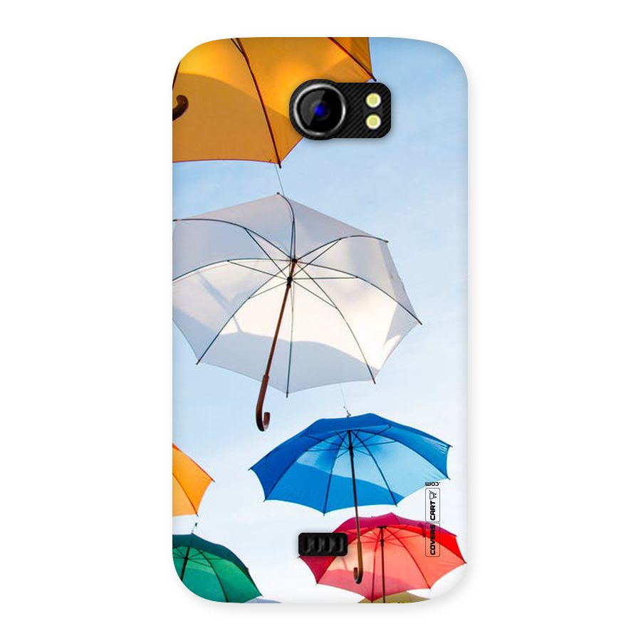 Umbrella Sky Back Case for Micromax Canvas 2 A110
