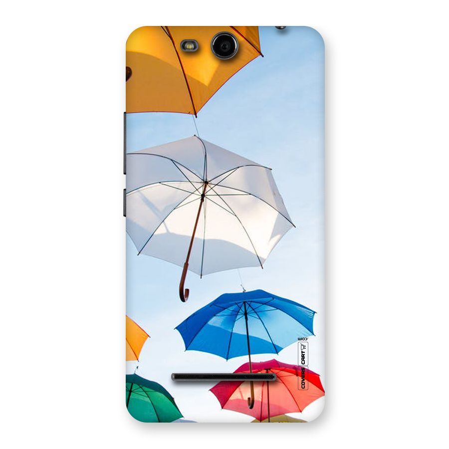 Umbrella Sky Back Case for Micromax Canvas Juice 3 Q392
