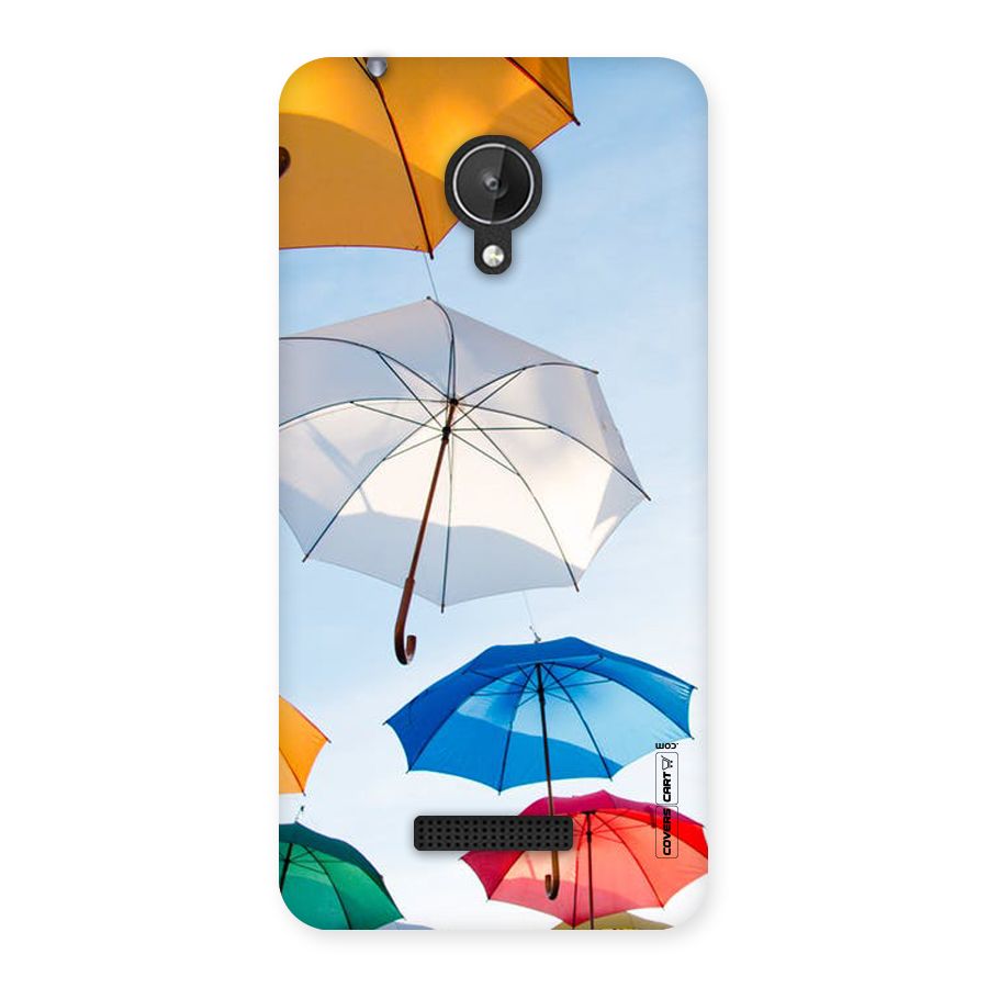Umbrella Sky Back Case for Micromax Canvas Spark Q380