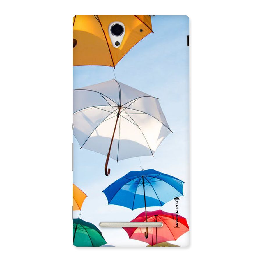 Umbrella Sky Back Case for Sony Xperia C3