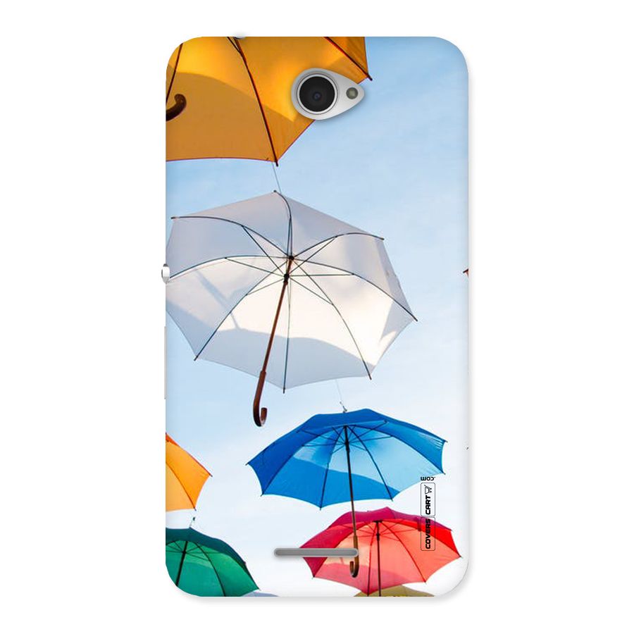 Umbrella Sky Back Case for Sony Xperia E4