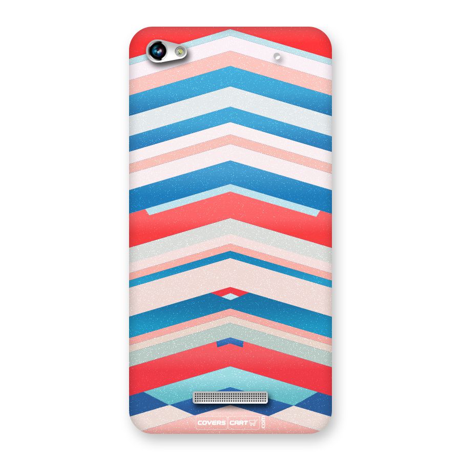 Unique Vibrant Colors Back Case for Canvas Hue 2 A316