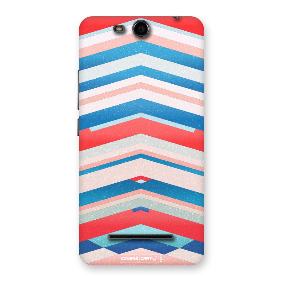 Unique Vibrant Colors Back Case for Canvas Juice 3