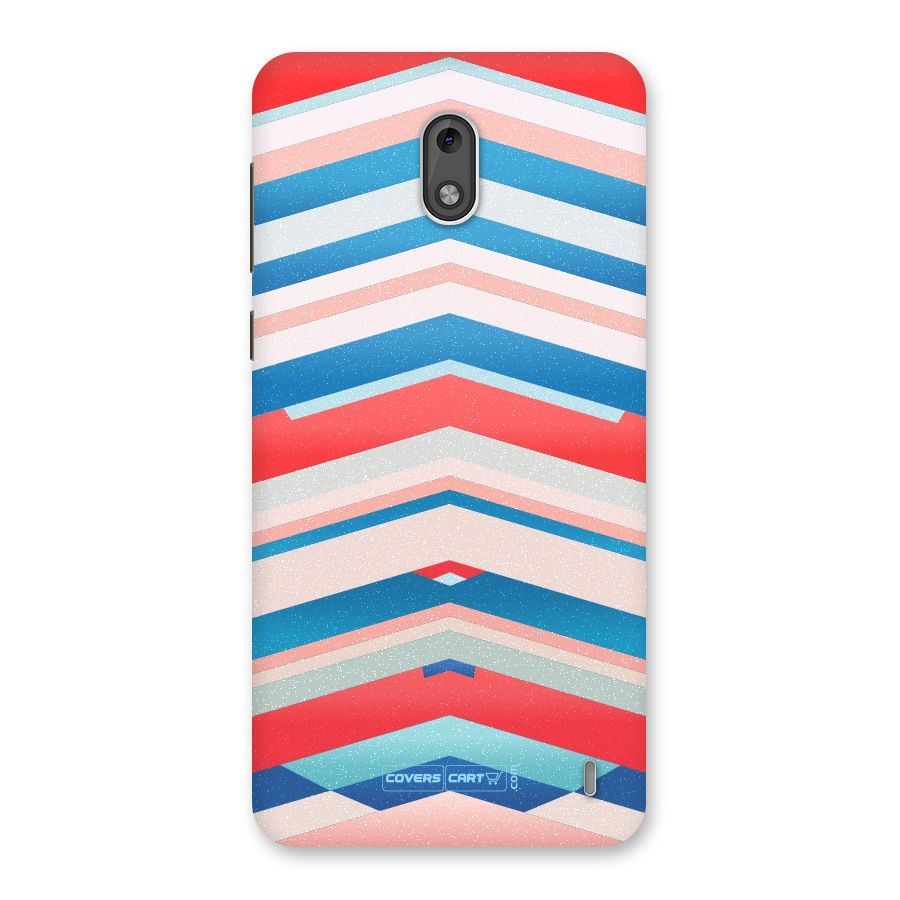Unique Vibrant Colors Back Case for Nokia 2