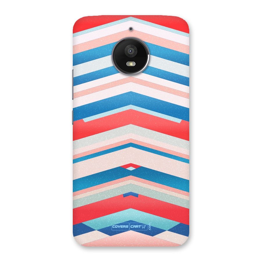 Unique Vibrant Colours Back Case for Moto E4 Plus